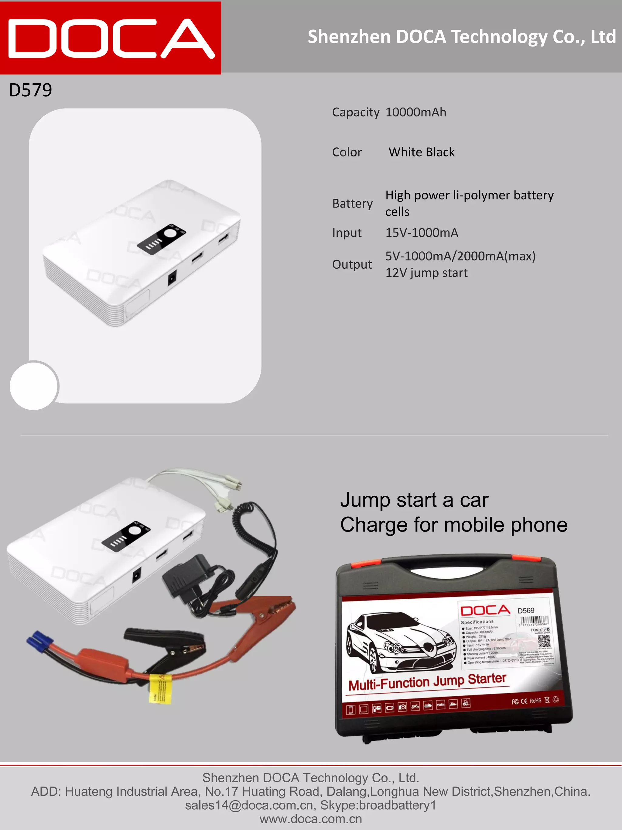DOCA Powerbank Catalog Hera PDF