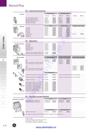 Cataloge ge 2.industrial components_dienhathe.com-1_record_plus | PDF
