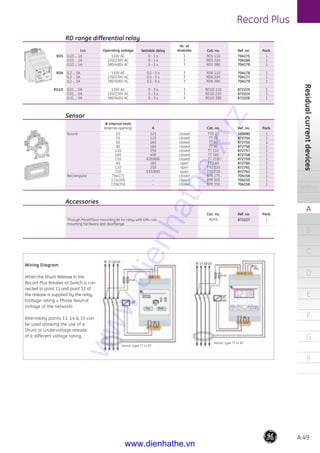Cataloge ge 2.industrial components_dienhathe.com-1_record_plus | PDF