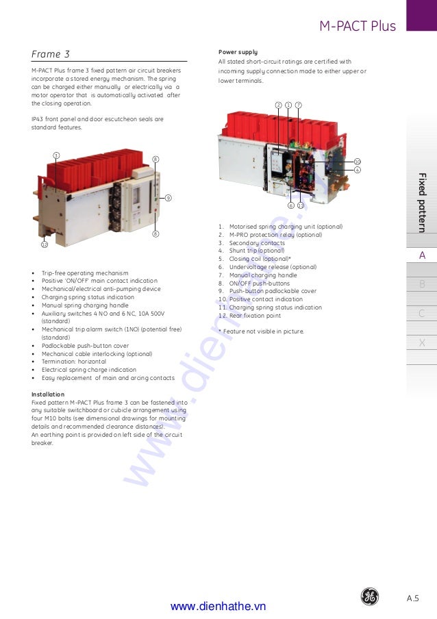 Cataloge Ge 2 Industrial Components Dienhathe Com 3 M Pact Plus