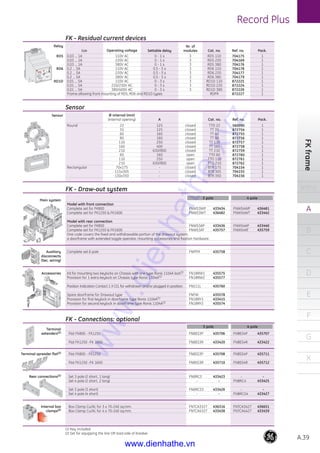 Cataloge ge 2.industrial components-1_record_plus | PDF