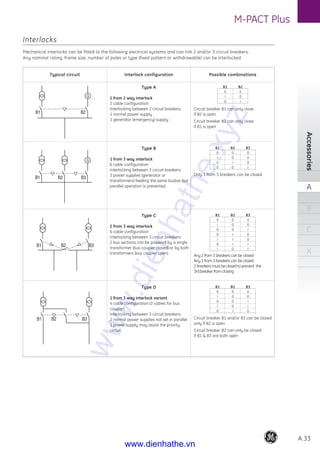 Fixed Pattern Vs Withdrawable Cataloge ge 2.industrial components-3_m_pact_plus | PDF