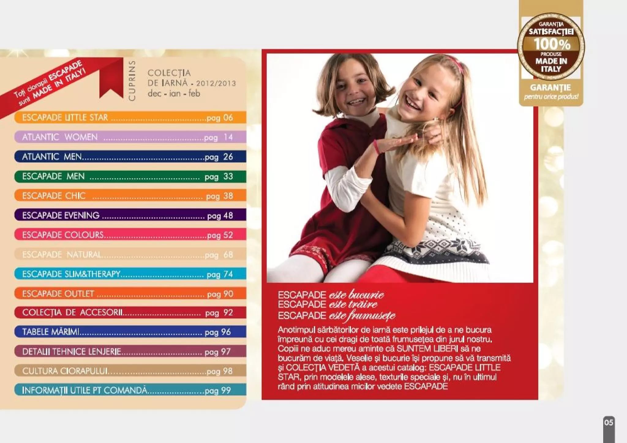 Catalog Escapade 2012 2013 Pdf