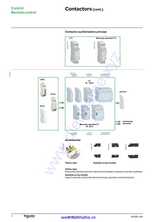 Contactor 0611 Cataloge schneider contactor ct | PDF