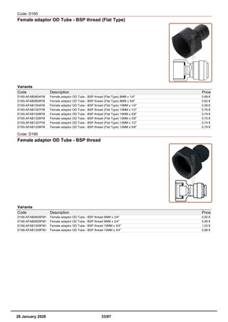 Fittings - DM fit quick fit catalog | PDF