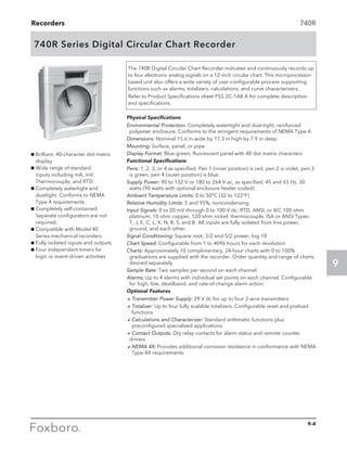Foxboro Measurement and Control Instruments