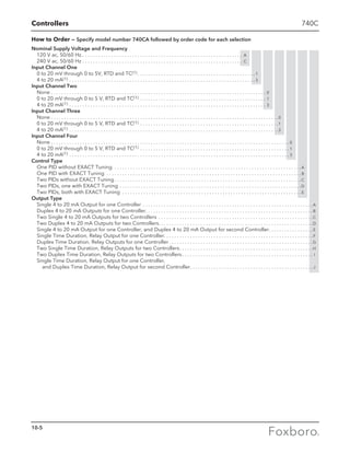 Foxboro Measurement and Control Instruments