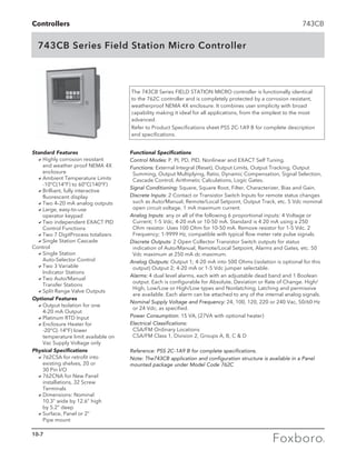 Foxboro Measurement and Control Instruments