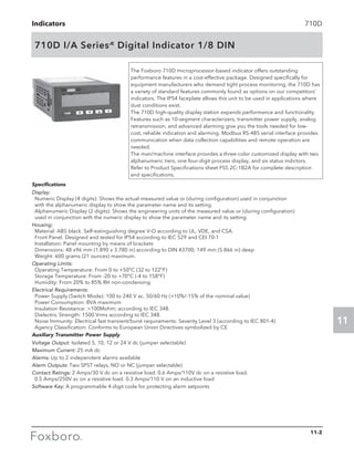 Foxboro Measurement and Control Instruments