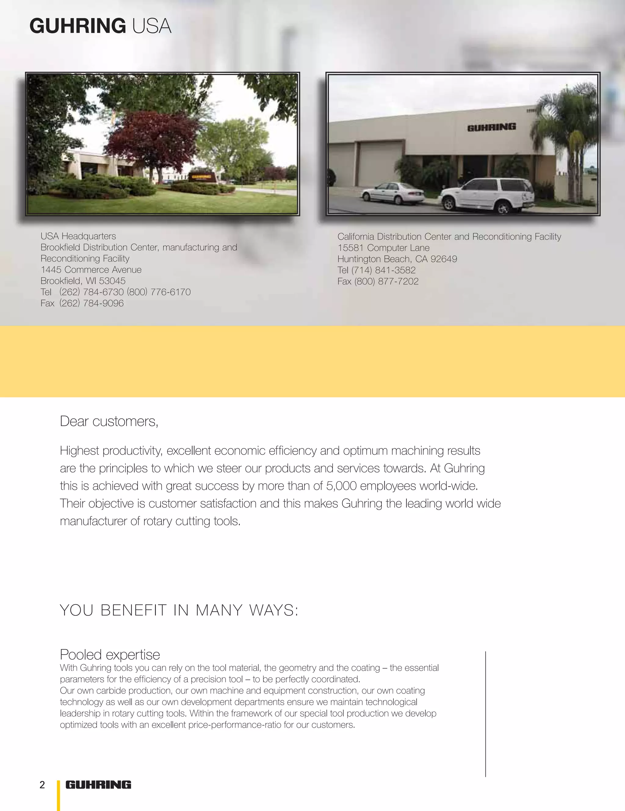 Catalog Guhring EndMills.pdf Woodworking Arts and Crafts