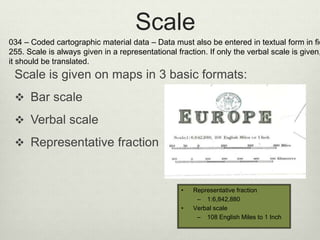 Verbal Scale Examples Cataloging maps | PPTX
