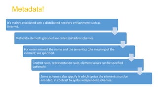 Cataloging and Metadata Management | PPTX