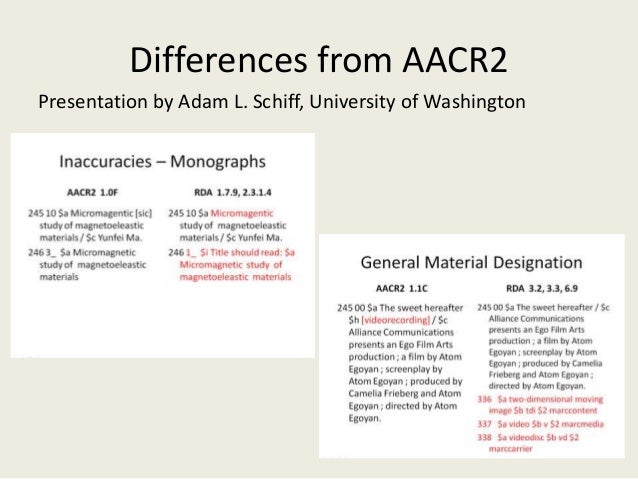 Cataloging with RDA - Western New York Library Resources ...