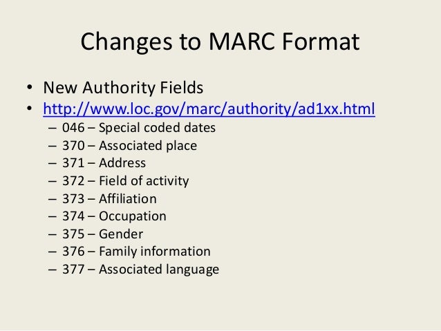 Cataloging with RDA - Western New York Library Resources ...