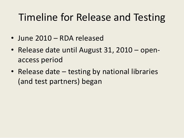 Cataloging with RDA - Western New York Library Resources ...