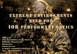 Catalog | IOR | 2016 | Optics Trade