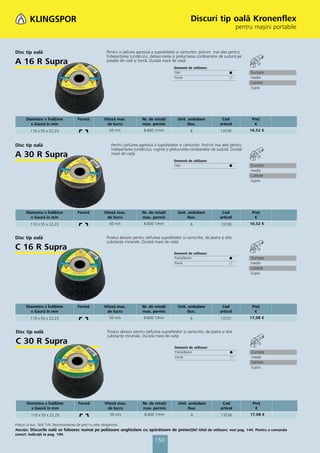 Catalog klingspor 2013 pret lista