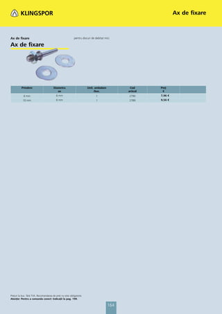 Catalog klingspor 2013 pret lista