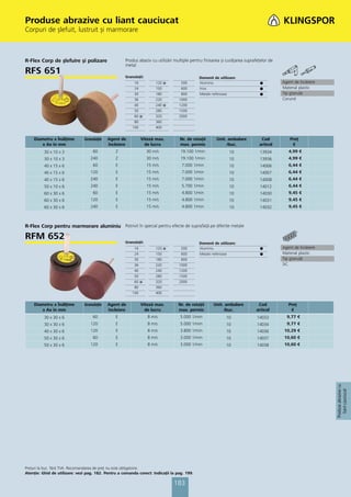 Catalog klingspor 2013 pret lista