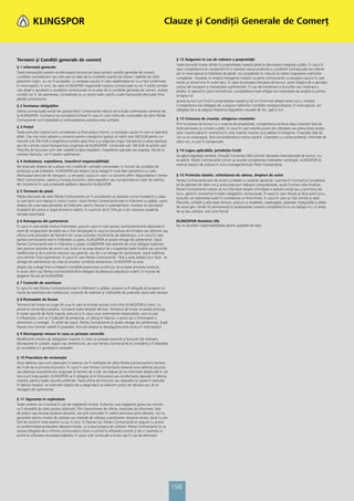 Catalog klingspor 2013 pret lista