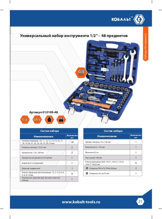 Catalog kobalt