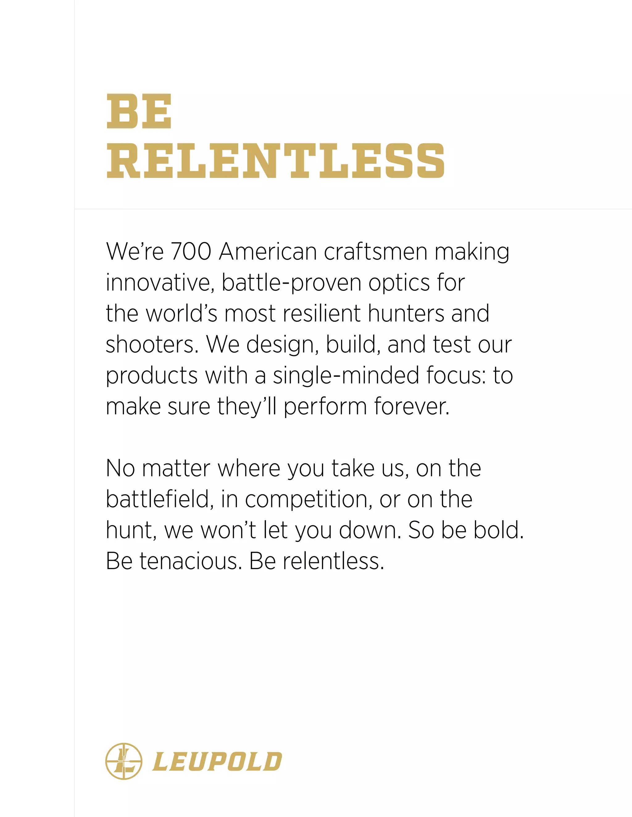 Catalog Leupold 2019 PDF