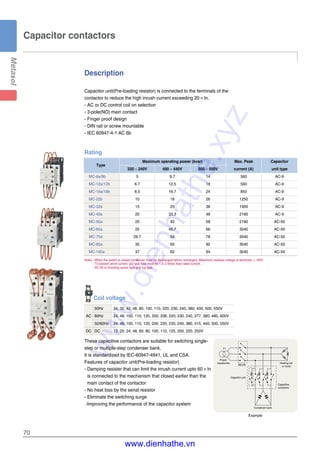 Catalog ls contactors and overload relays metasol mc | PDF