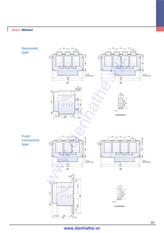 89
4- 14
Mounting hole
4- 14
Mounting hole
115 115
75
5.54516520
408
432
25
25
115 115 115
75
5.54516520
523
547
25
19.5
55
212.5212.5
483
108
5.5
45165
295
2065
3527015
3- 13
15
2525
75
3P 4P
Front
connection
type
<Conductor>
90
115 115
75
4516520
4- 14
Mounting hole
4- 14
Mounting hole
408
432
25
25
115 115 115
75
4516520
523
547
(Insulation
barrier)
202011357
13367
32.5
451652065
295
3527015
3- 13
30
15
2525
75
Horizontal
type
<Conductor>
4P3P
www.dienhathe.xyz
www.dienhathe.vn
 