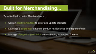 Catalog Management with Broadleaf Commerce | PDF