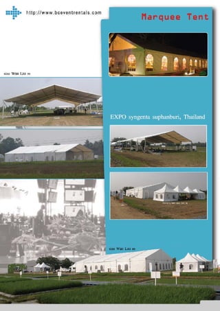 Catalog marquee tent000 | PDF