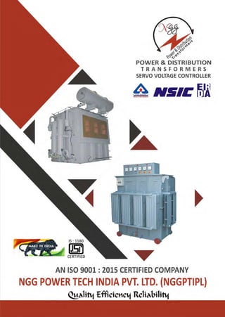 Company Catalog NGG Power Tech India Pvt. Ltd.