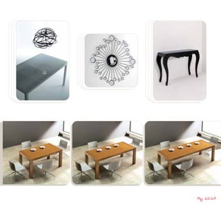 INDICE

                                                             Pág
                                                            42-49
  Pág
 04-19
                            Pág




                                                             SOFÁS
                           28-37
  SALONES




                                                                      Pág
                                                                     50-57
                            CONTEMPORÁNEOS




             Pág
            20-27




                                                                     JUVE NILE S
                                                                                    Pág
                                                 Pág                               58-63
                                                38-41
             DORMITORIOS




                                                                                    AUXILIARES
                                                 ARMARIOS




                                             Pasión por el mueble
                                                                                                 Pág. 62-63
 