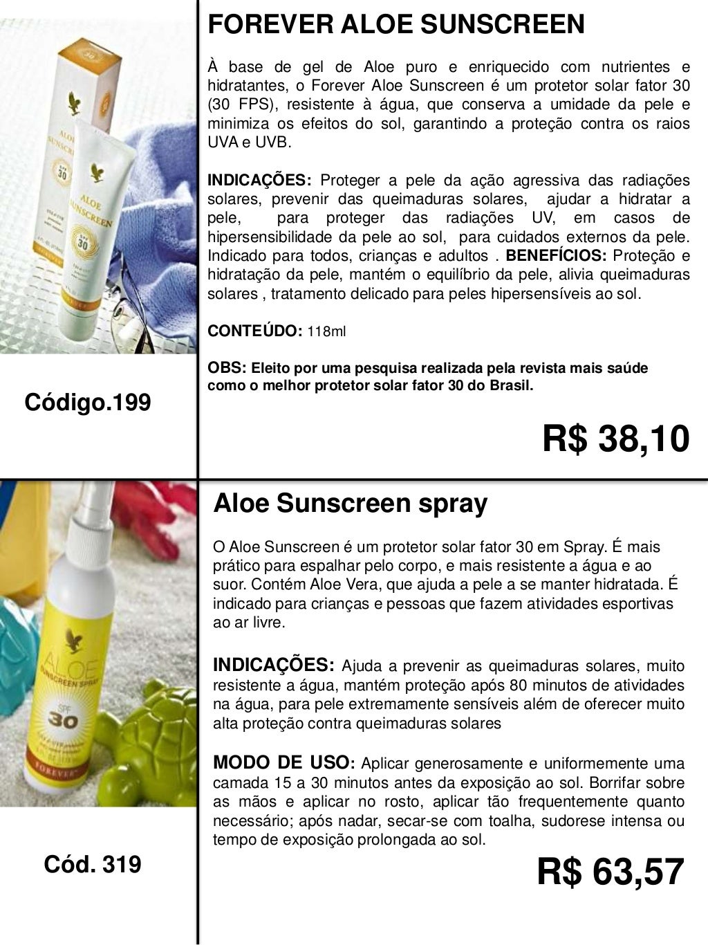 Produtos Forever Living E Seus Benefícios