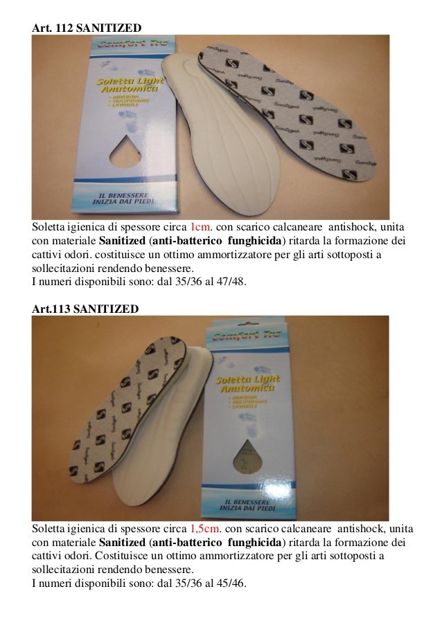 Catalogo solette in lattice e memory - Comfort Tre