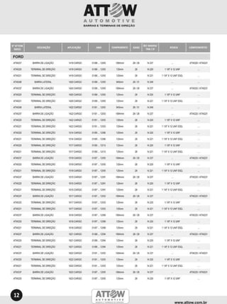 Catalogo ATTOW AUTOMOTIVE