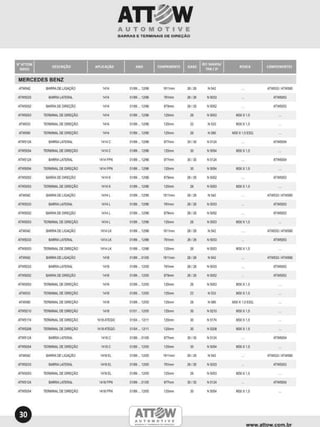 Catalogo ATTOW AUTOMOTIVE