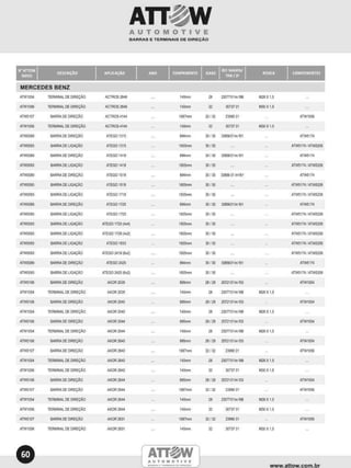 Catalogo ATTOW AUTOMOTIVE