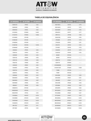 Catalogo ATTOW AUTOMOTIVE