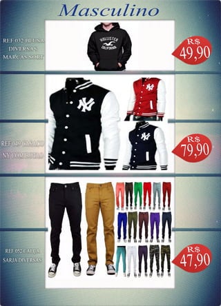 Compre Roupas e Acessórios no Atacado e Varejo