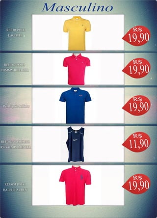 Compre Roupas e Acessórios no Atacado e Varejo