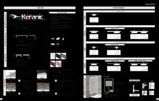 45 cm35 cm
24 cm
75 cm
conseillé
25 cm
54 cm
conseillé
45 cm70 cm
24 cmévacuation
EU
75 cm
conseillé
60 cm
45 cm70 cm
24 cm
75 cm
conseillé
60 cm
Tiroir sans passage du siphon.
­- Caisson suspendu ép. 16 mm finition brillante.
­- Suspentes réglables en hauteur et profondeur avec système
anti-décrochement.
­- Tiroir réglable côtés métalliques à extraction totale et
fermeture ralentie.
­- Façade 16 mm avec chants PVC cristal aspect alu.
- Grande poignée transversale en métal chromé.Tiroir avec passage du siphon.
PLANS VASQUESBAS DUO
FINITIONS
BLANC
AUBERGINE
GRISNOIR
CHÊNE
cotés métalliques tiroir à fermeture
ralentie
porte à fermeture
ralentie
finition brillante finition mélamine
structuré
Descriptif produit:
EVA
Référence Prix
400 00 011 53
HALOGENES
IRENE
Référence Prix
400 00 111 53
LEDS
SOFIA
Référence Prix
400 00 141 79
LEDS
ESTHER
Référence Prix
400 00 121 53
LEDS
6030
Lampe incluse
Lampe incluse Lampe incluse F
Lampe incluse
ECLAIRAGEBasDUO70supérieurBasDUO70inférieurBasDUO35
Robinetterie en option. P. 137
Mín.
200 mm.
Máx.
280 mm.
Mín. 100 mm.
Máx. 330 mm.
65 mm.
Système de vidage
complet chromé
BONDE & SIPHON
Réf. 410 00 101 Prix 67
GAUCHE / DROITE DOUBLE / GAUCHE / DROITE
GAUCHE / DROITE
GAUCHE / DROITE
46 cm
19 cm
46 cm
15 cm
15 cm
70,5 cm
71cm
70,5 cm
71cm
45,5 cm
19 cm
46 cm 46 cm
46 cm
45,5 cm
19 cm 19 cm
105,5 cm
105,5 cm
106 cm
19 cm
140,5 cm
45,5 cm
19 cm
35 cm 35 cm
35 cm
35 cm
Système anti-buée
Interrupteur
frontal
vue arrière
MIROIRLEEDSanti-buée
46 cm
19 cm
140,5 cm
35 cm
Système rétro-éclairé par leds
Anti-buée - IP44
TURÍN
Céramique extra plat
AGHATA
résine de synthèse
JADE
verre blanc teinté dans la masse
AMBAR
résine de synthèse mat
58 59
 