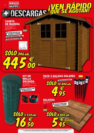 Catalogo bricodepot julio 2014