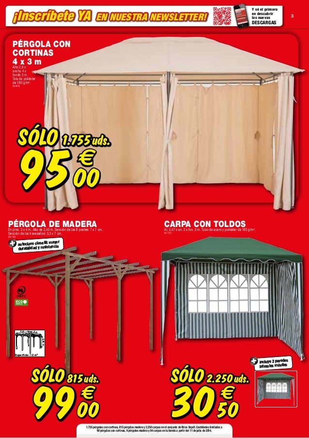 Carpas plegables en valencia