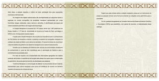 Além disso, a seleção respeitou o critério de maior solicitação feita para exposições
nacionais e internacionais.
As imagens dos objetos selecionados são acompanhadas por pequenos textos e
legendas do mundo iconográfico da sociedade marajoara representado por urnas
funerárias, tangas, estatuetas, vasos, bancos e utensílios. A identificação das peças aos
critérios adotados pelo Banco de Imagens daArqueologia.
A Coleção Marajoara é composta de 2.167 peças, sendo que 1.067 pertencem ao
Museu Goeldi e 1.177 são de propriedade do Governo do Estado do Pará, que elegeu o
MPEG como fiel depositário desses objetos.
A opção pela Coleção Marajoara deu-se pela sua importância para o conhecimento
da Pré-História da Amazônia e devido à presença constante da iconografia marajoara no
cotidiano da cidade de Belém como elemento identitário. É impossível deixar de reconhecer
o fascínio estético do grafismo e do desenho marajoara como variável nessa escolha.
Acredito que os artefatos pré-históricos são veículos de comunicação reveladores
de conhecimento e, como tal, têm importância para a valorização da História e para o
entendimento da sociedade atual.
Por meio da riqueza e da complexidade das informações agregadas aos objetos
pretendo demonstrar a importância de divulgar parte desse rico acervo para a preservação
do patrimônio, da construção da memória, da identidade e da cidadania.
“Cerâmica Marajoara: a comunicação do silêncio” é uma amostra de bem material,
representado pela cultura marajoara como prova da existência do homem em território
brasileiro há dezenas de milhares de anos.
Espero que esta síntese sobre a coleção marajoara, possa ser um instrumento de
acesso ao passado remoto como forma de entender as coleções como patrimônio para a
sociedade.
Por fim, gostaria de agradecer ao Conselho Nacional de Desenvolvimento Científico
e Tecnológico (CNPq) que possibilitou, com aporte de recursos, a materialização desse
catálogo.
 