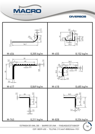 ESTRADA DO UNA, 305 - BAIRRO DO UNA - ITAQUAQUECETUBA/SP
CEP: 08599-650 - TEL/FAX: (11) 4647-8080/4644-1931
___1
DIVERSOS
56
 