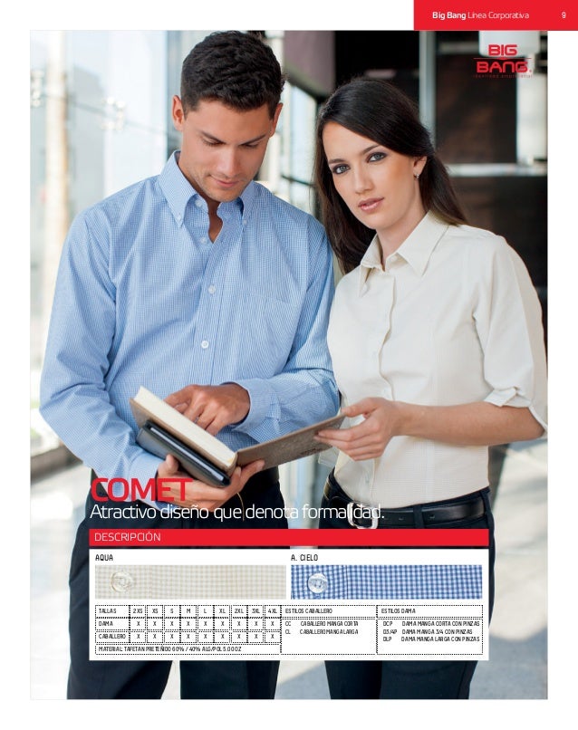 Catalogo de Ropa Ejecutiva Empresarial