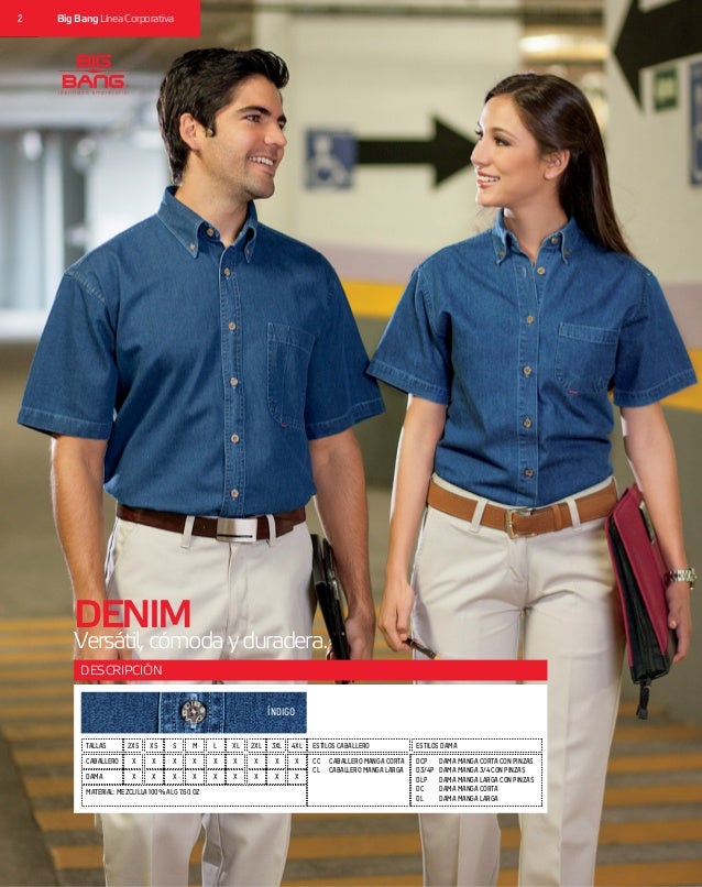 Catalogo de Ropa Ejecutiva Empresarial