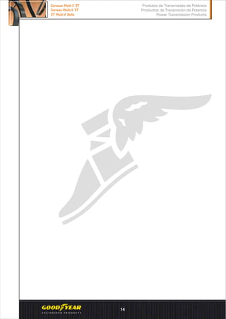 Produtos de Transmissão de Potência
Productos de Transmisión de Potencia
Power Transmission Products
Correias Multi-V 3T
Correas Multi-V 3T
3T Multi-V Belts
14
 