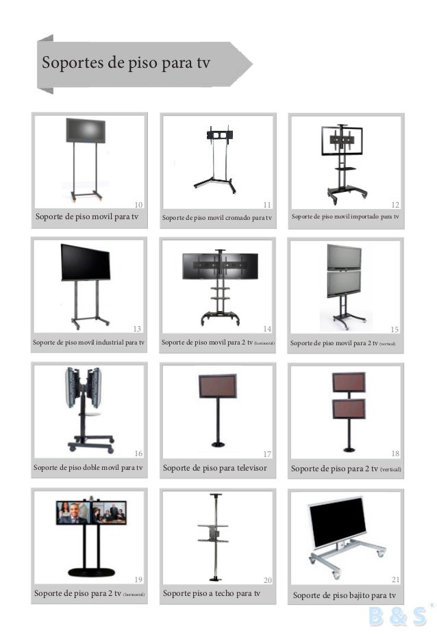 catalogo de productos bases y soportes