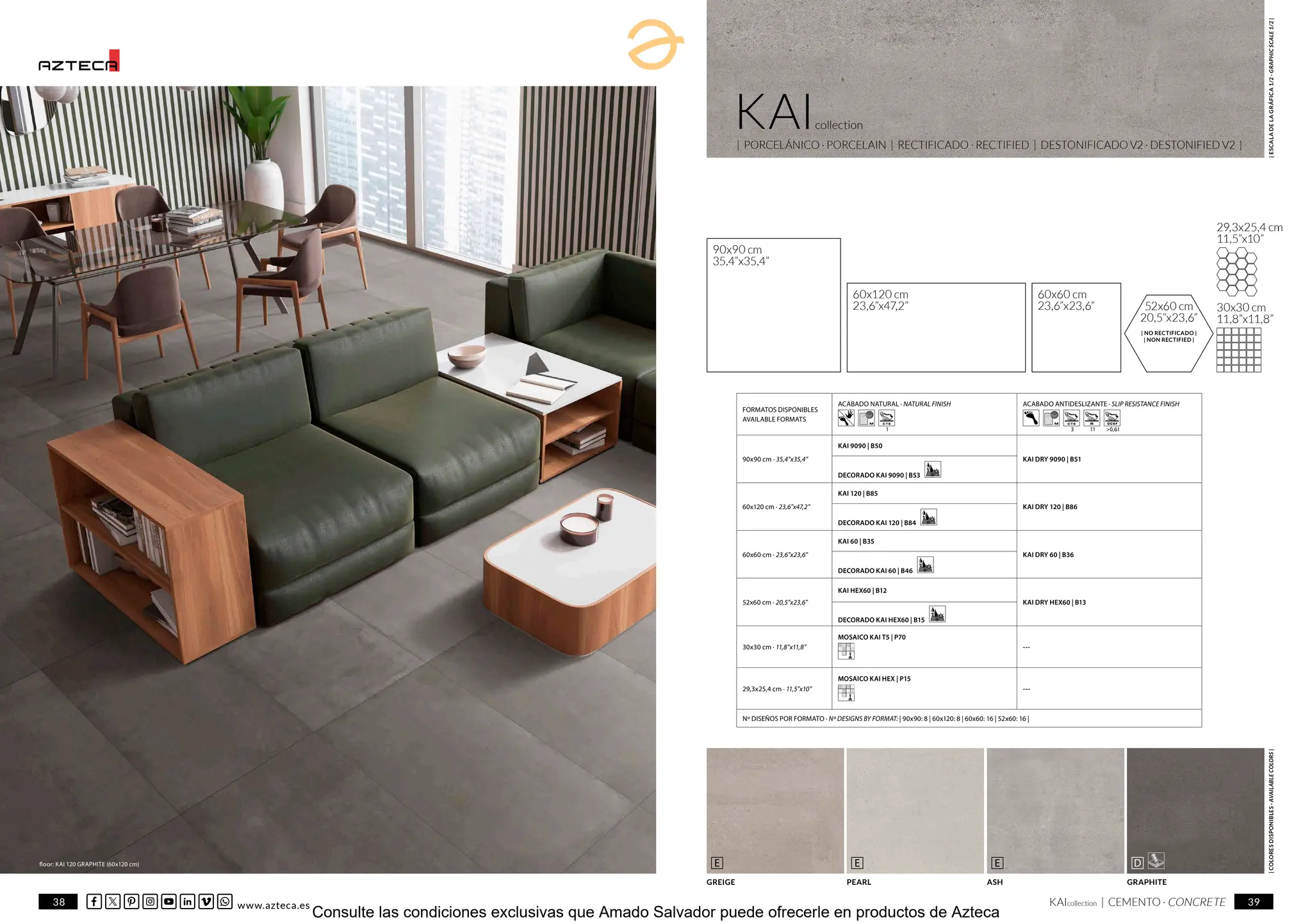 Catalogo General Azteca Ceramica Distribuidor Oficial Amado Salvador ...